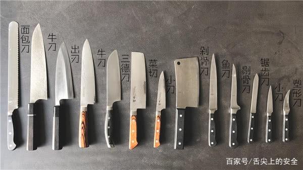 刀光中的文化密碼 中國菜刀與西方刀具的差異之謎